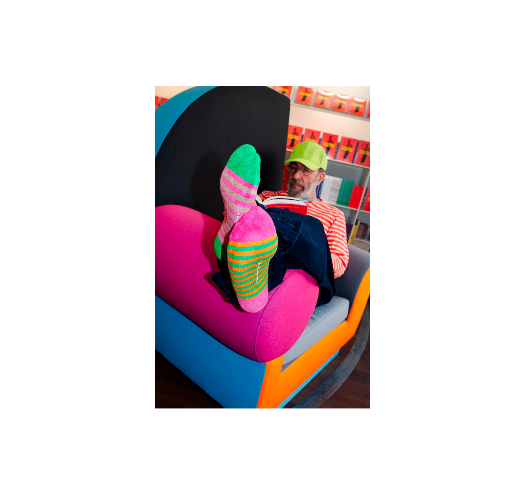 APARTAMENTO X PETER SHIRE SOCKS by Peter Shire