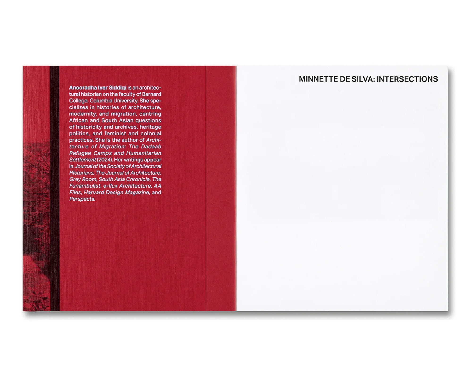 MINNETTE DE SILVA: INTERSECTIONS by Anooradha Iyer Siddiqi