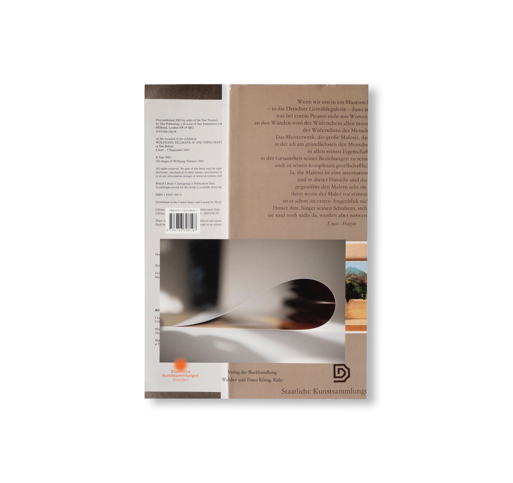 WOLFGANG TILLMANS: THINGS MATTER, DINGE ZÄHLEN by Wolfgang Tillmans