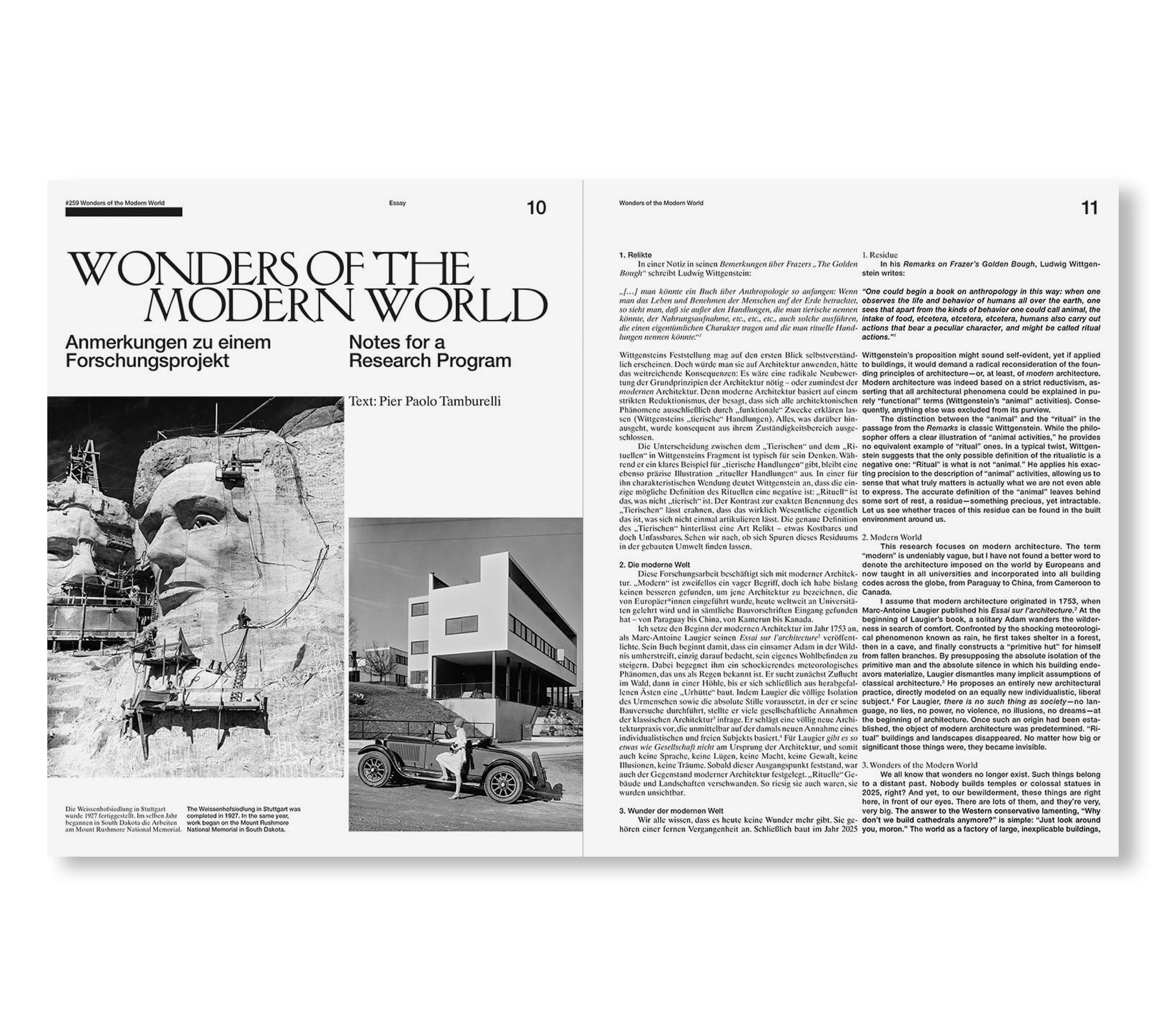 ARCH+ 259: WONDERS OF THE MODERN WORLD