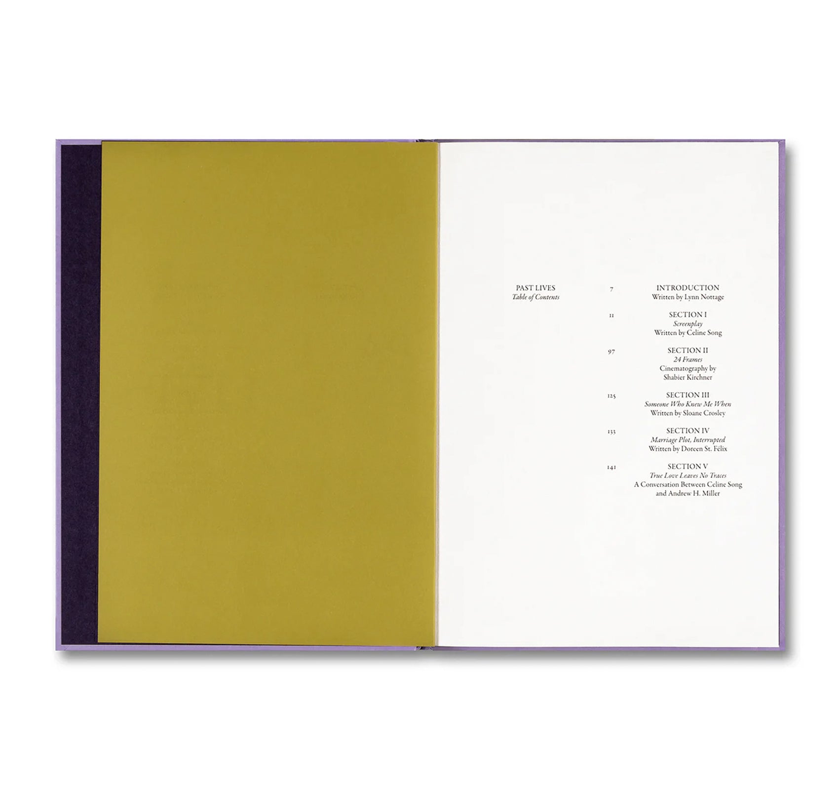 PAST LIVES SCREENPLAY BOOK by Celine Song