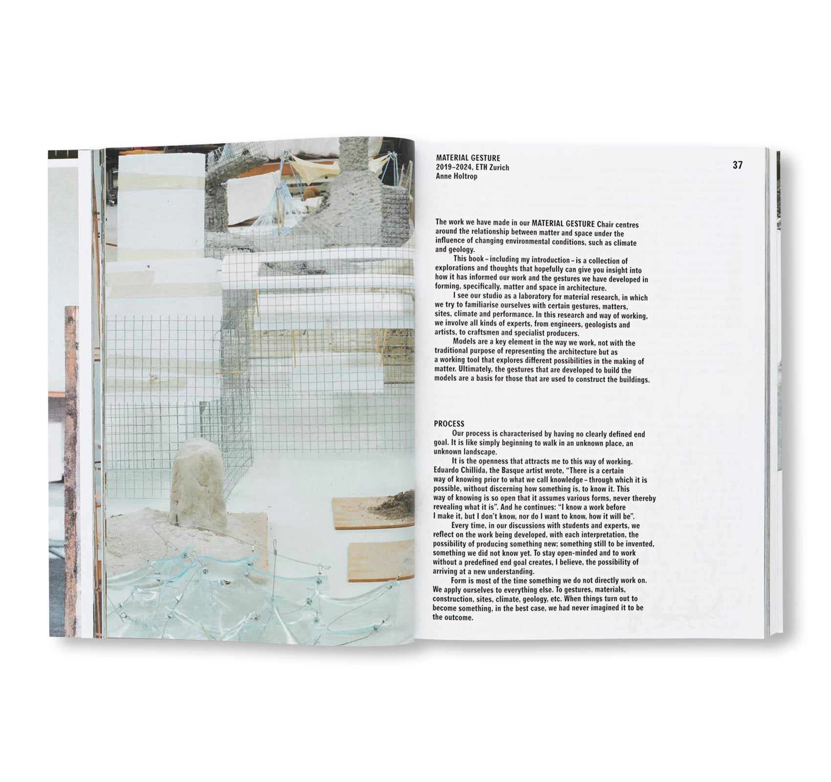 MATERIAL GESTURE - STUDIO ANNE HOLTROP 2019–2024 ETH ZURICH by Anne Holtrop