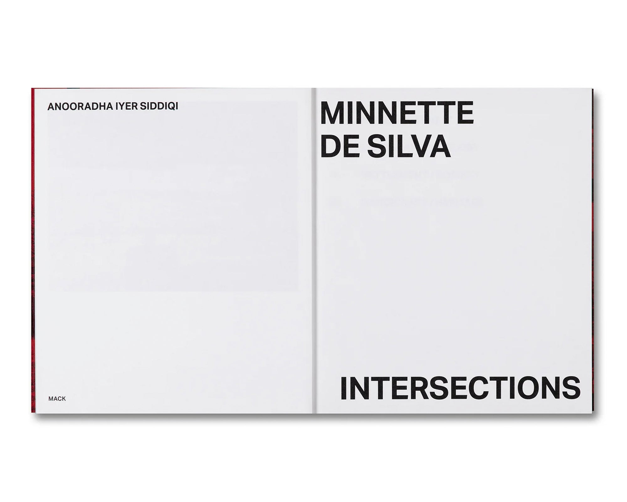 MINNETTE DE SILVA: INTERSECTIONS by Anooradha Iyer Siddiqi