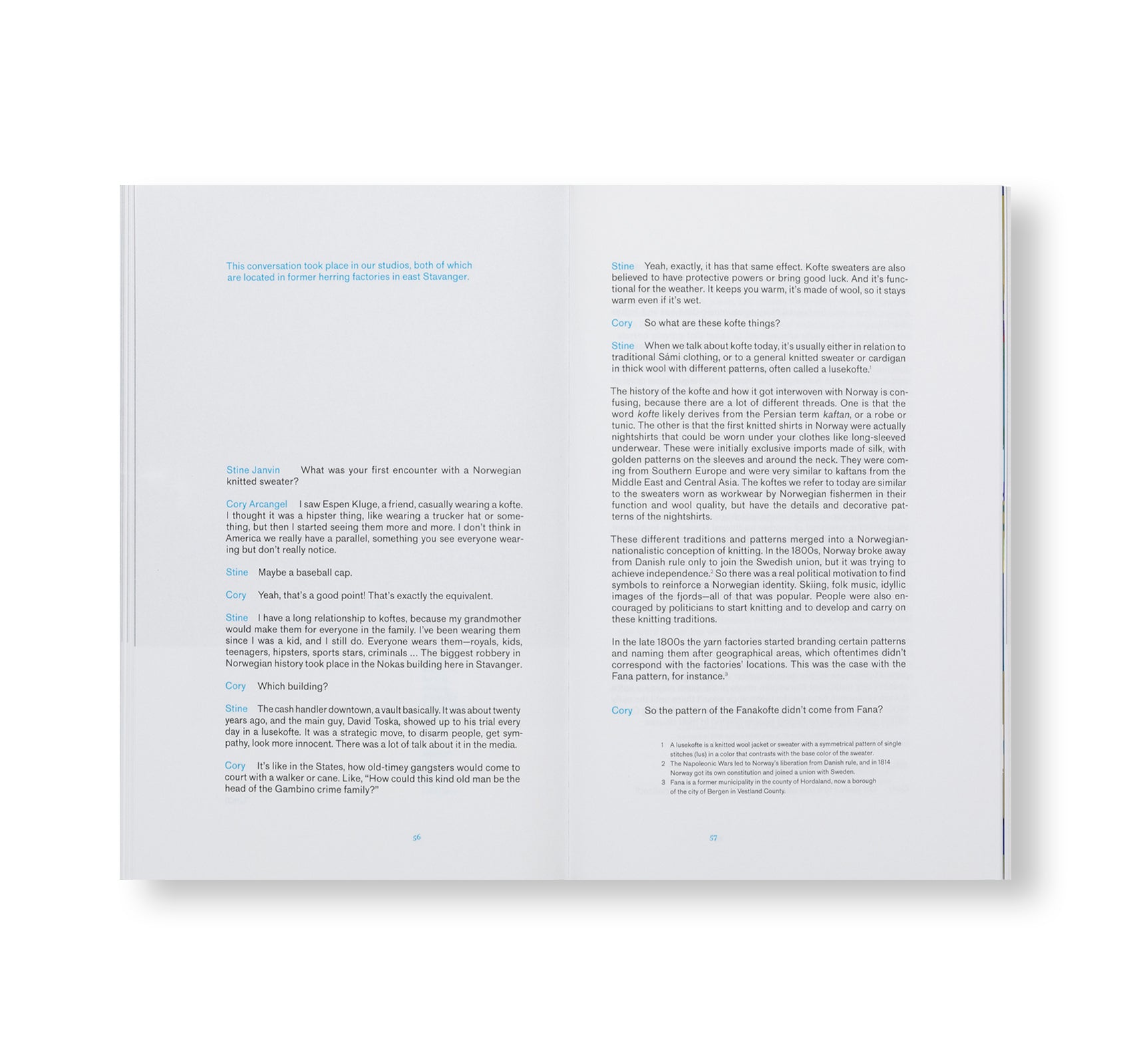 IDENTITY PITCHES by Stine Janvin, Cory Arcangel