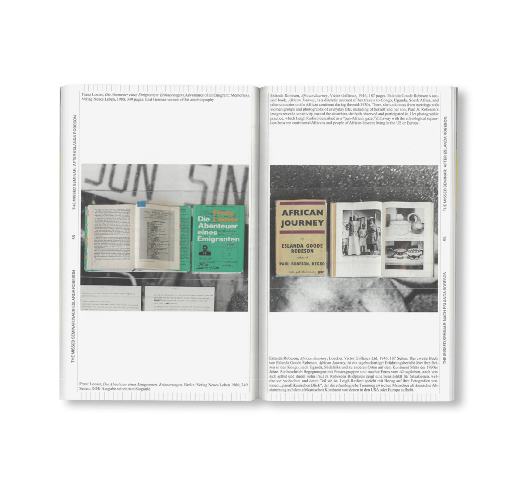 THE MISSED SEMINAR. WORLDMAKING AFTER INTERNATIONALISM