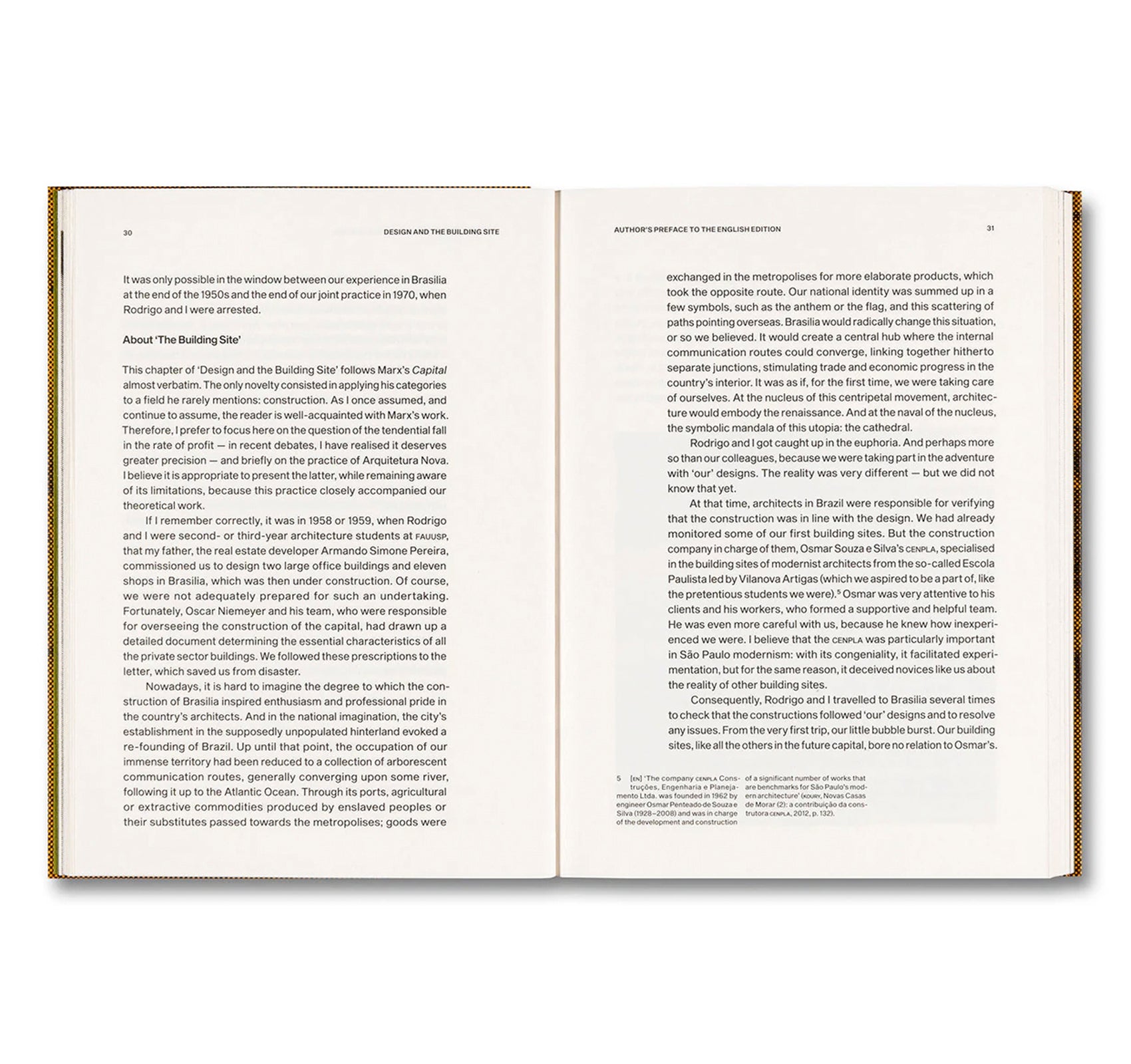 DESIGN AND THE BUILDING SITE AND COMPLEMENTARY ESSAYS by Sérgio Ferro