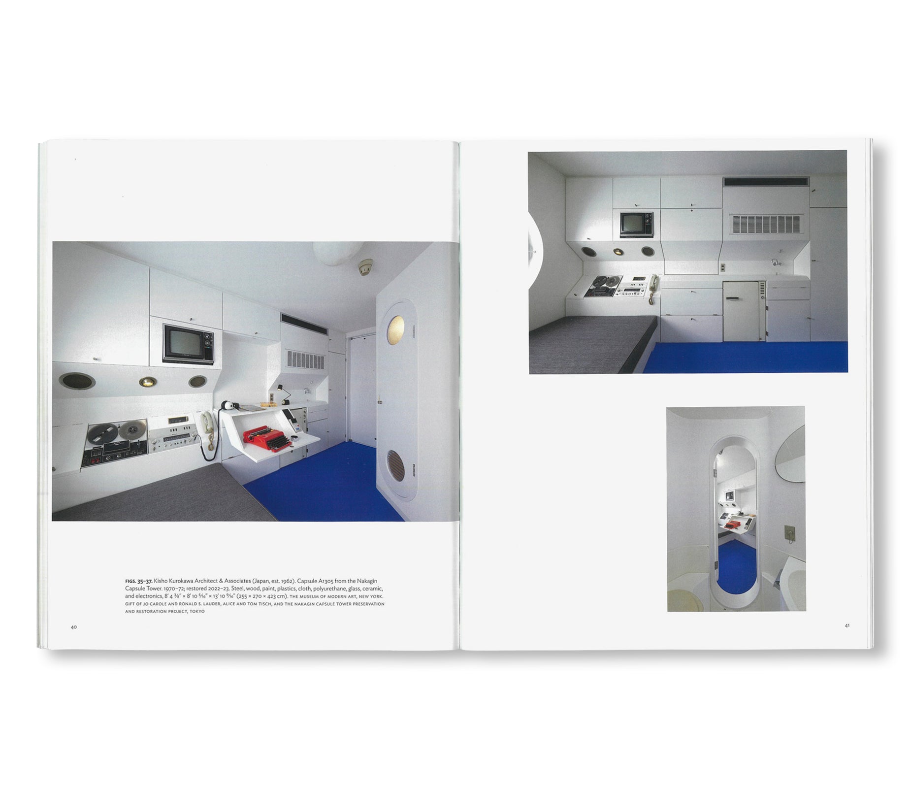 NAKAGIN CAPSULE TOWER by Kisho Kurokawa