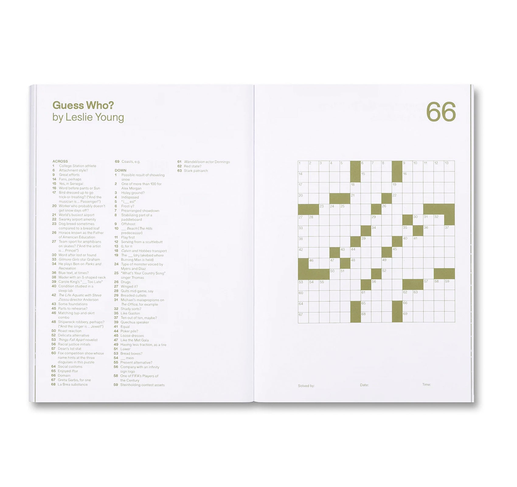 99 TV CROSSWORDS
