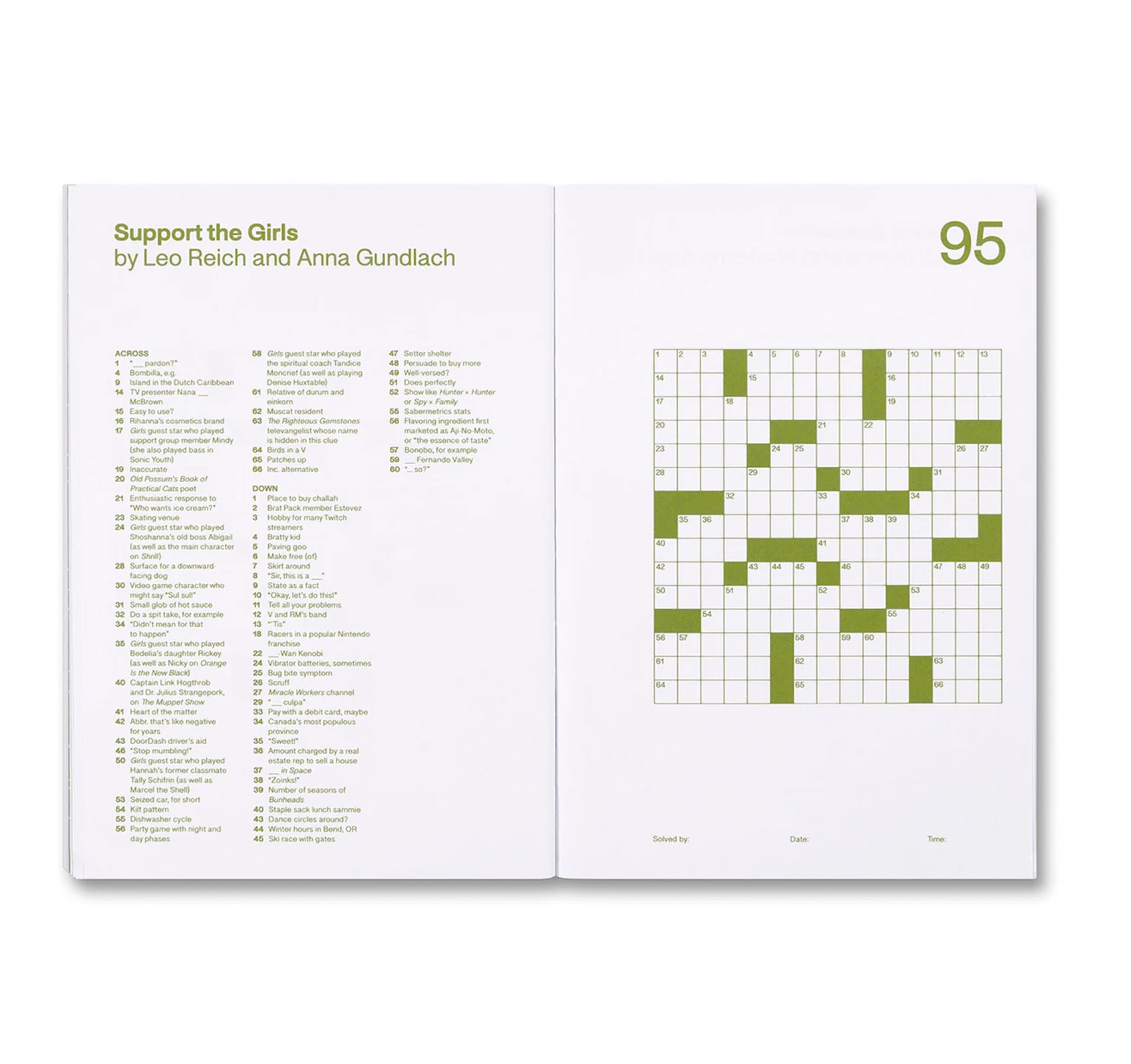 99 TV CROSSWORDS