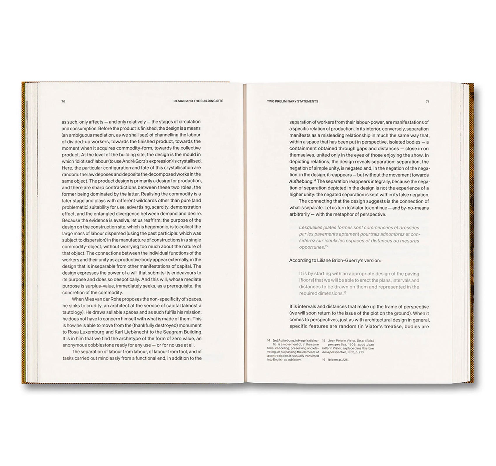 DESIGN AND THE BUILDING SITE AND COMPLEMENTARY ESSAYS by Sérgio Ferro