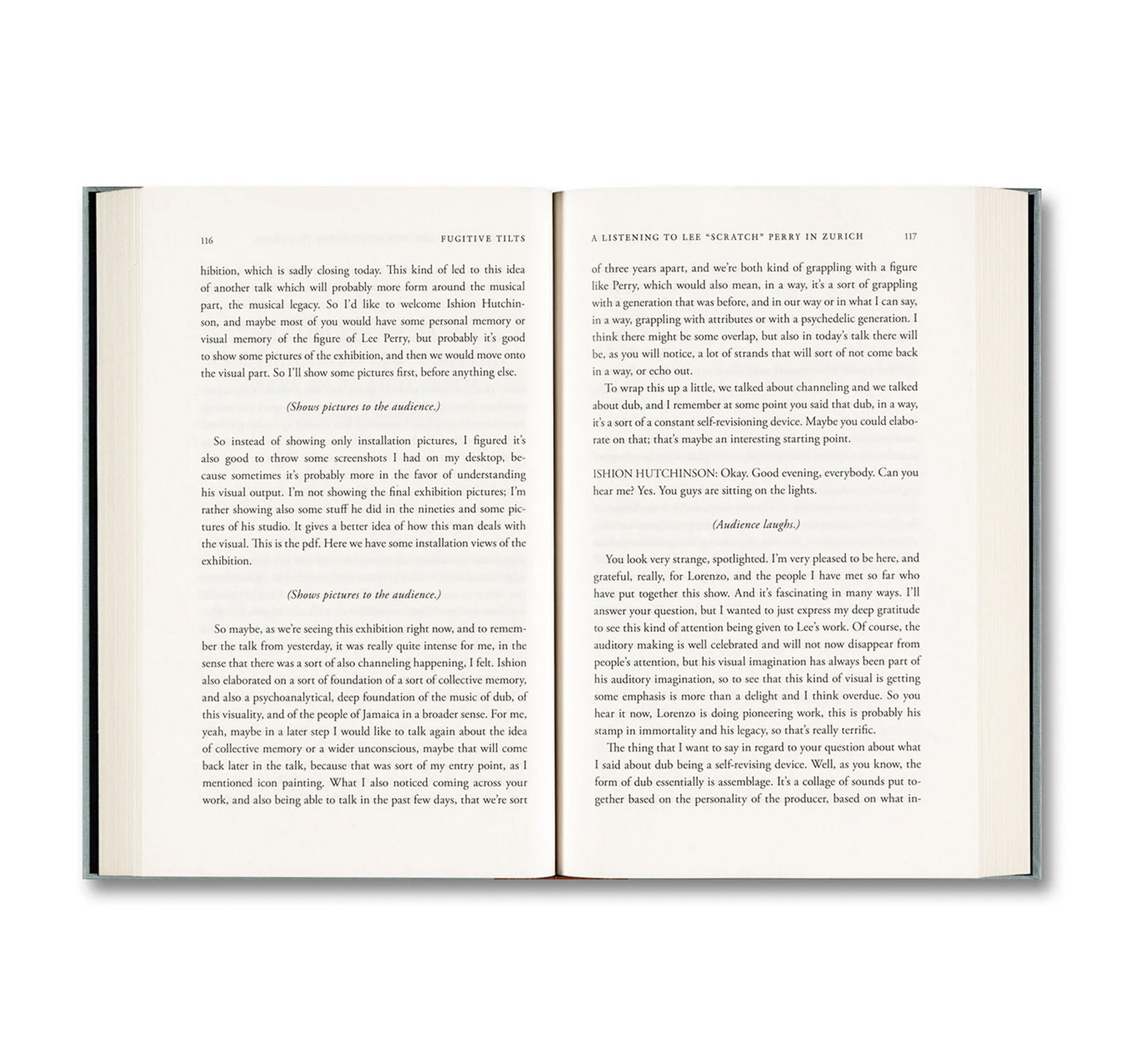 FUGITIVE TILTS by Ishion Hutchinson