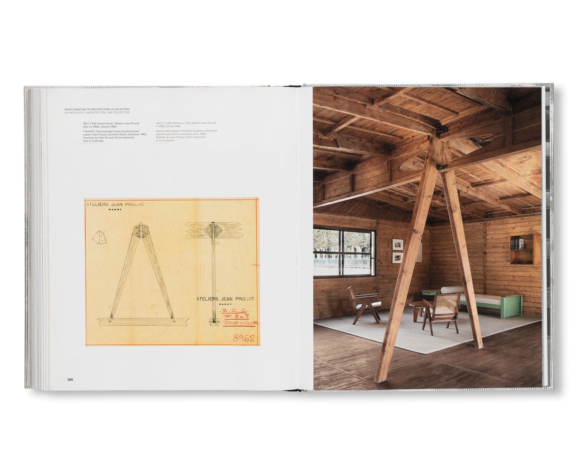 JEAN PROUVÉ, FROM FURNITURE TO ARCHITECTURE by Jean Prouvé