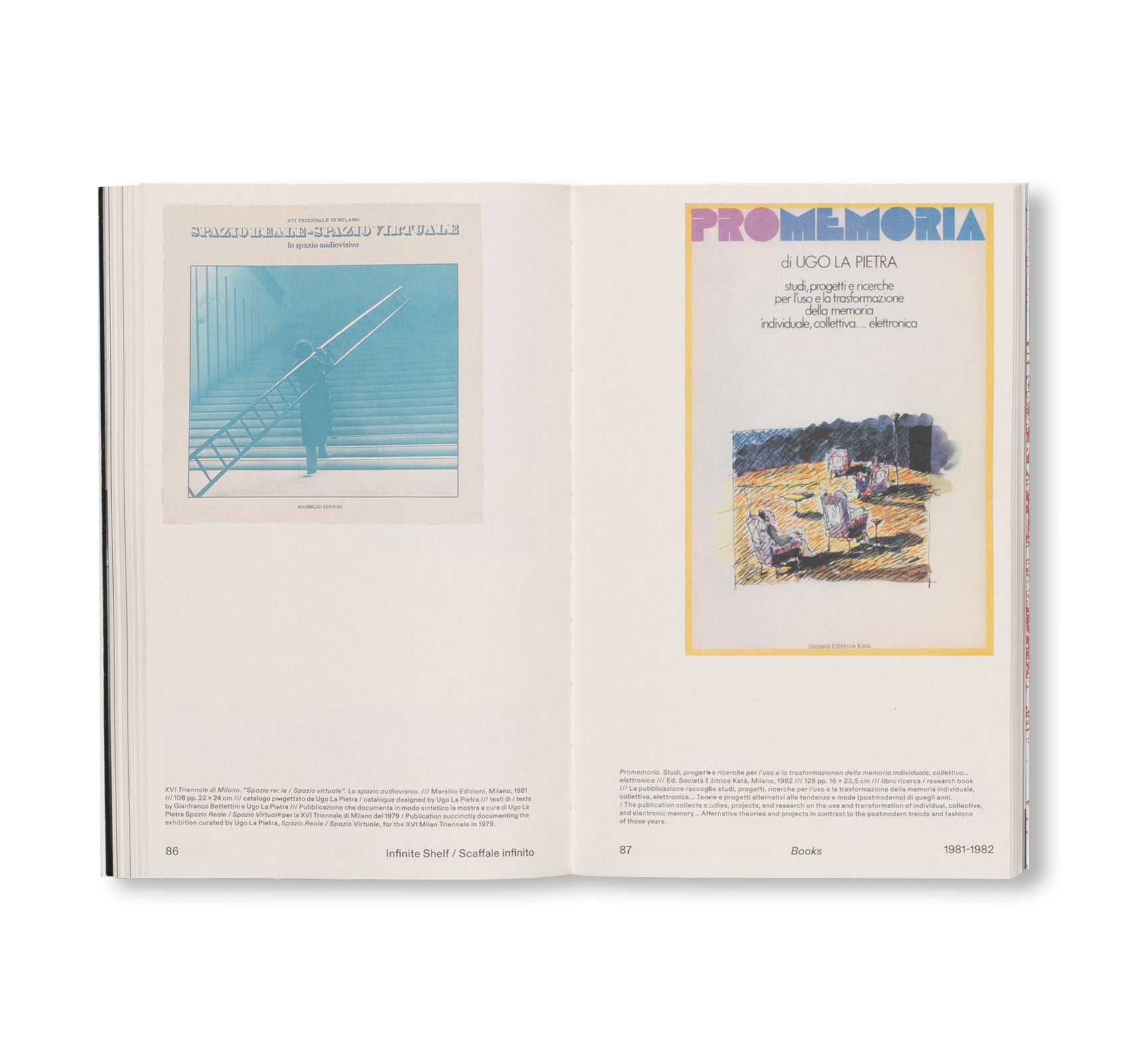 INFINITE SHELF by Ugo La Pietra