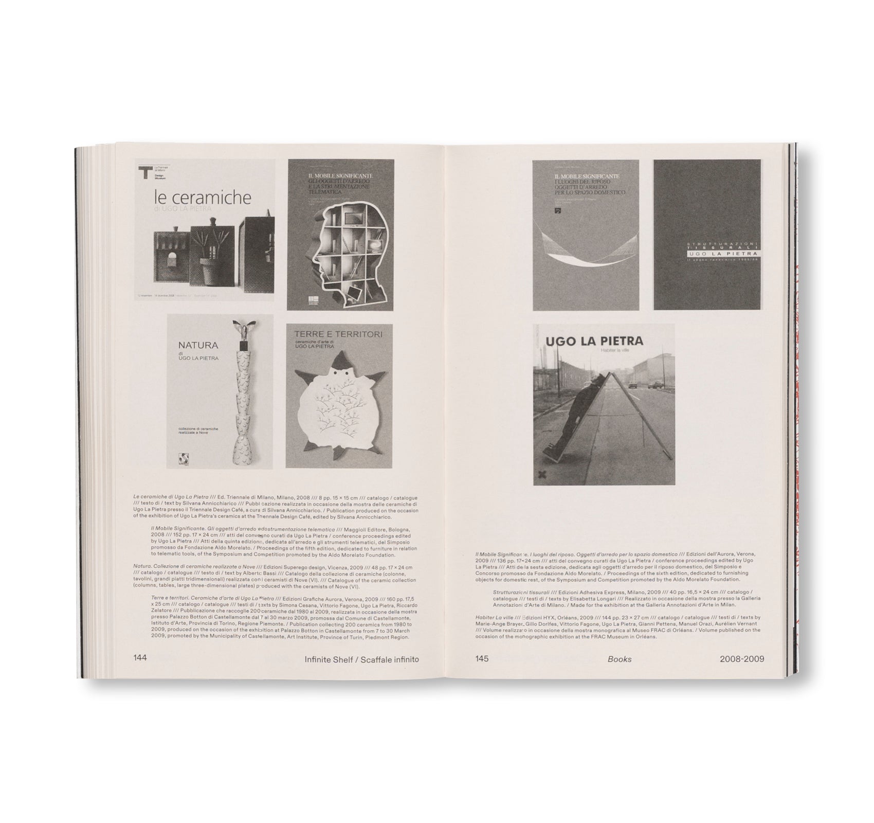 INFINITE SHELF by Ugo La Pietra