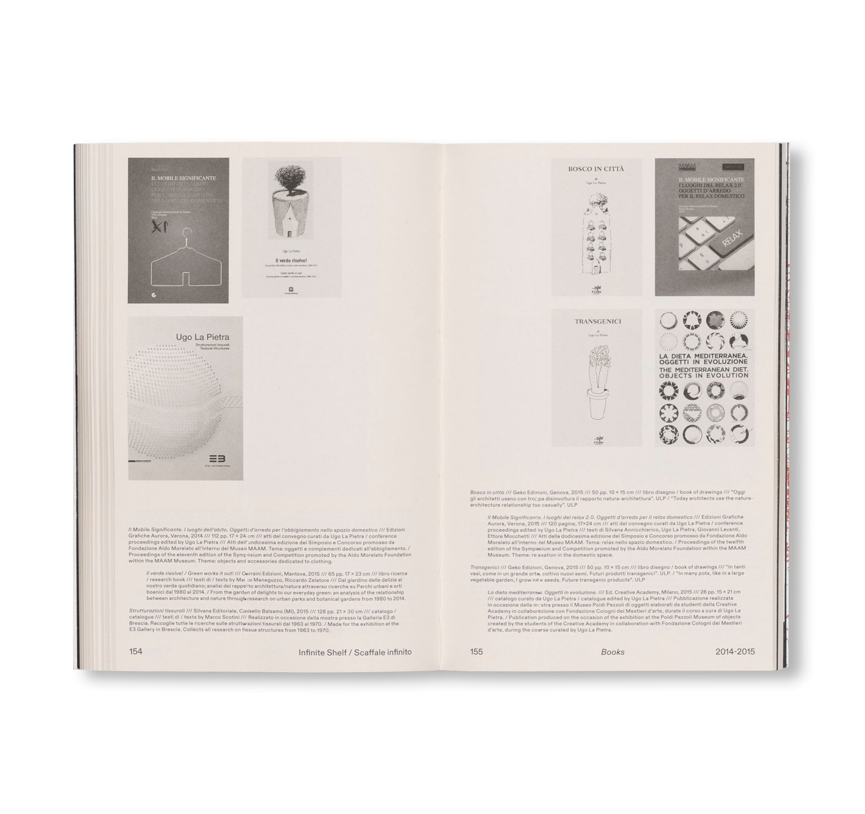 INFINITE SHELF by Ugo La Pietra