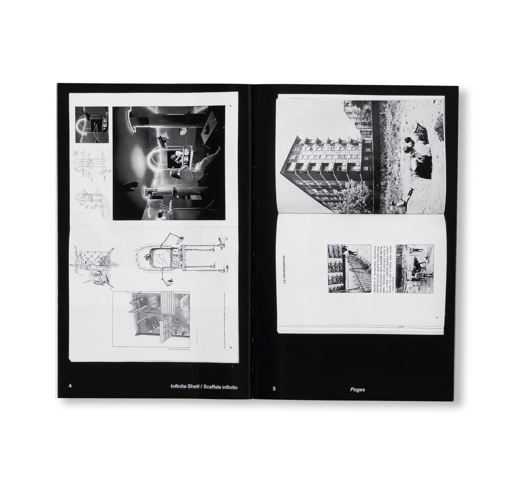 INFINITE SHELF by Ugo La Pietra