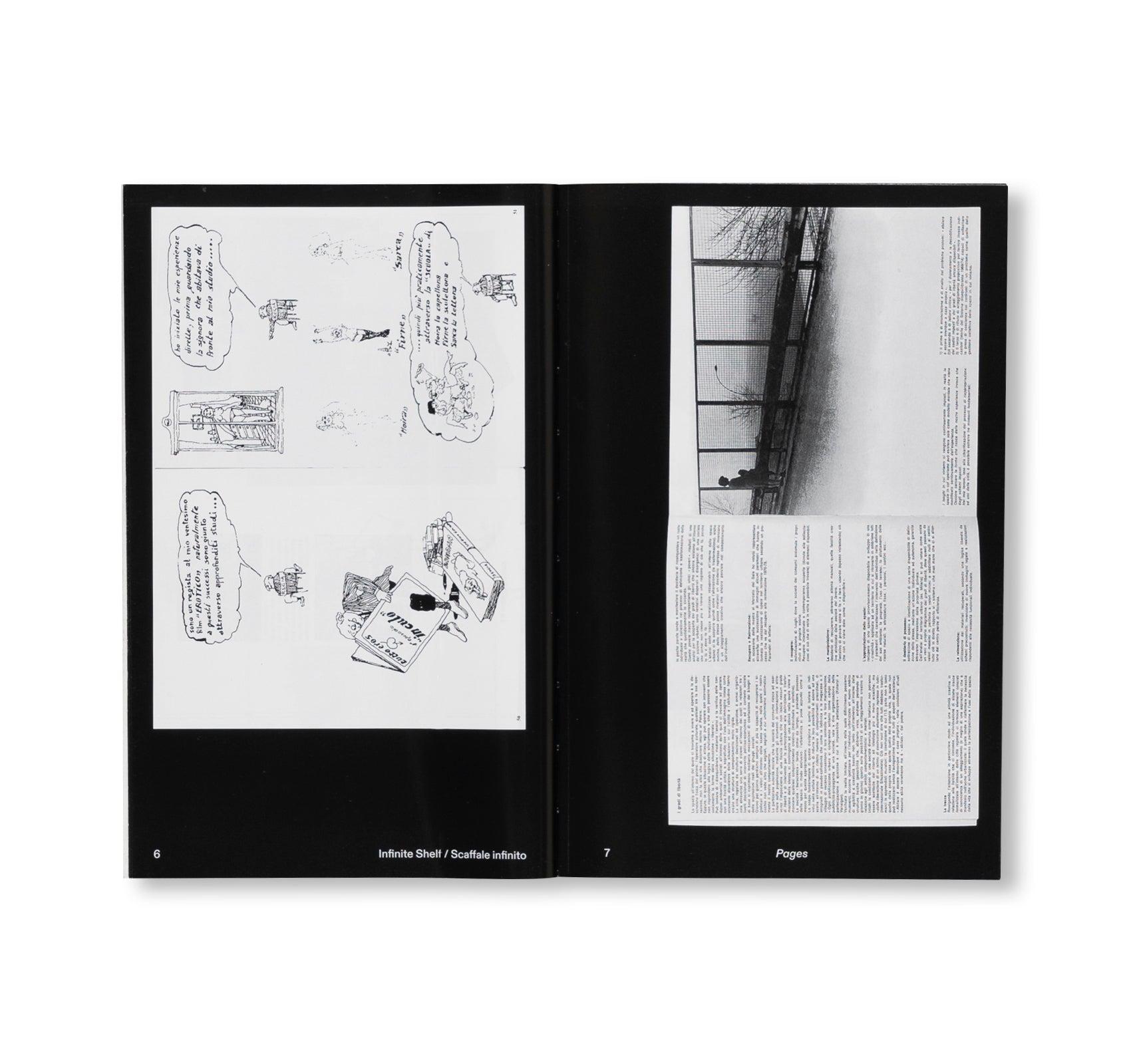 INFINITE SHELF by Ugo La Pietra