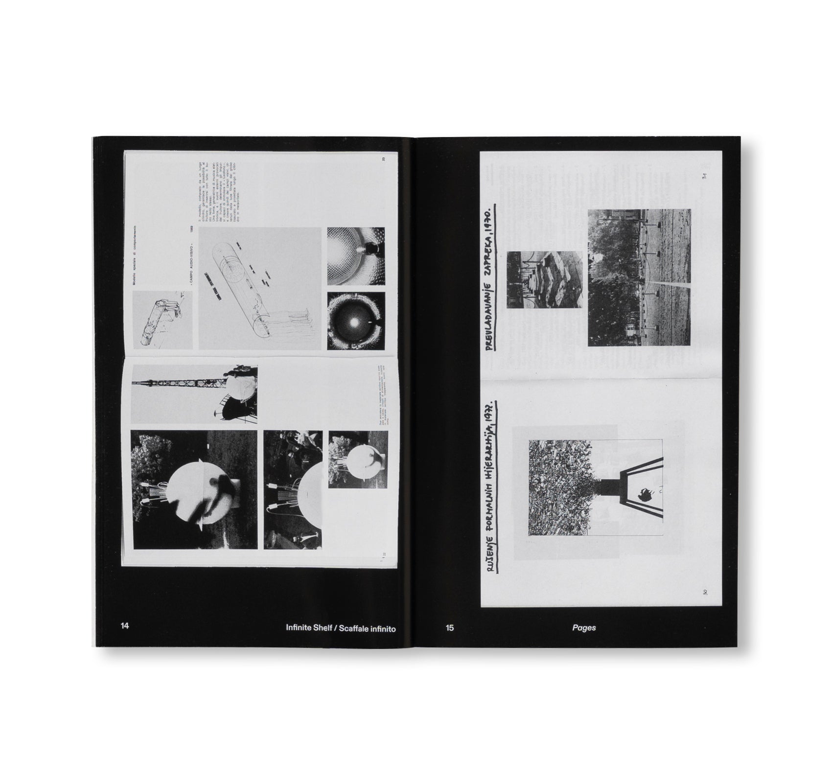 INFINITE SHELF by Ugo La Pietra