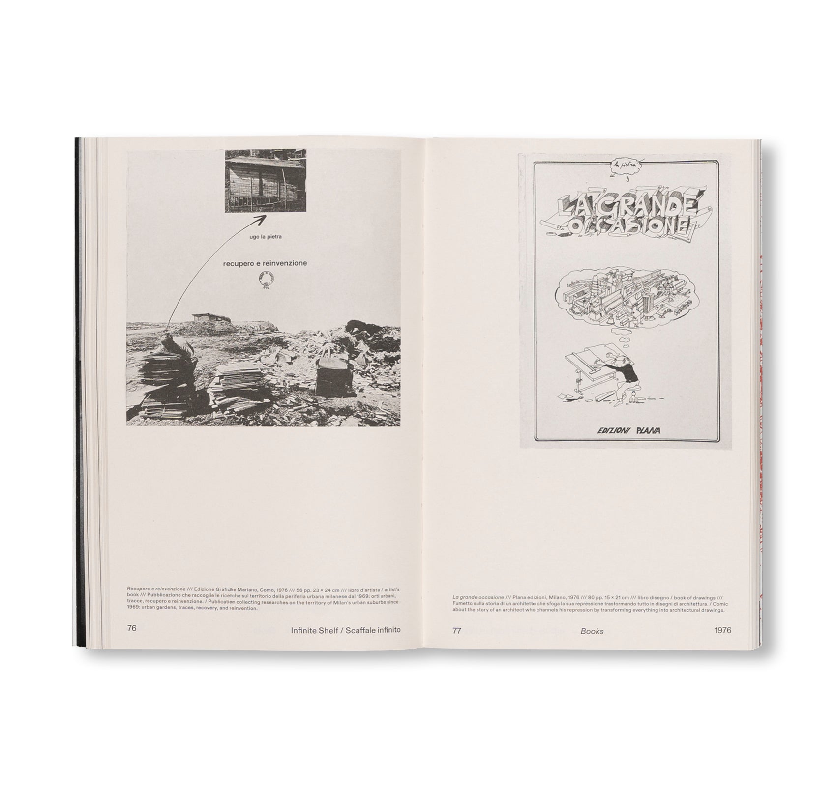 INFINITE SHELF by Ugo La Pietra