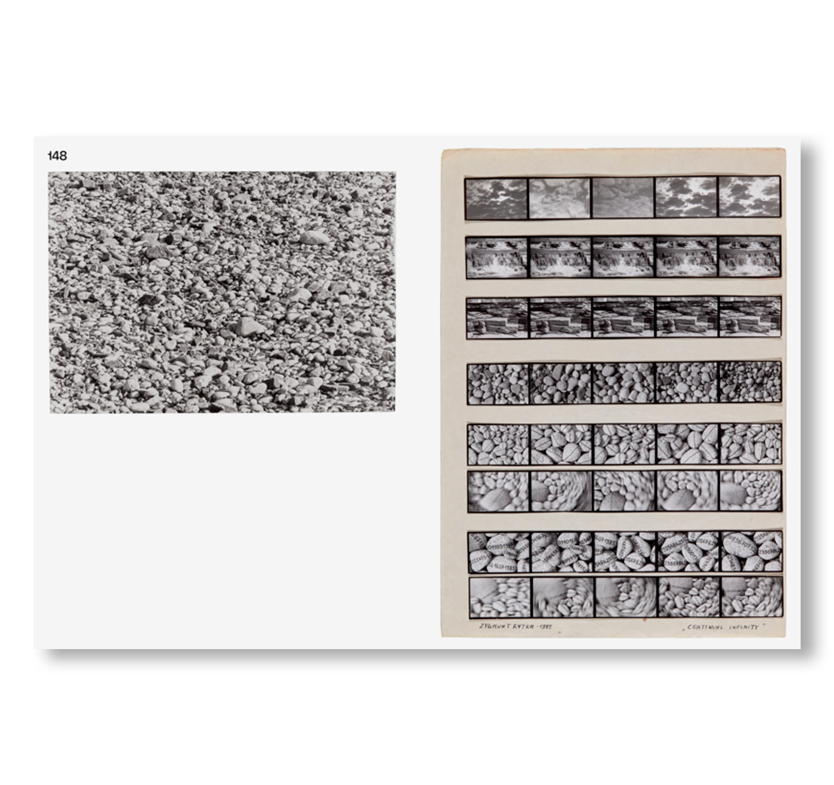 STONES, ANTS, AND TELEVISION - PHOTOGRAPHIC WORKS 1971–2010 by Zygmunt Rytka