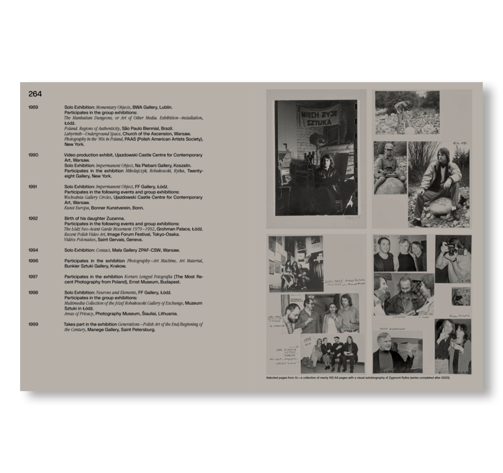 STONES, ANTS, AND TELEVISION - PHOTOGRAPHIC WORKS 1971–2010 by Zygmunt Rytka