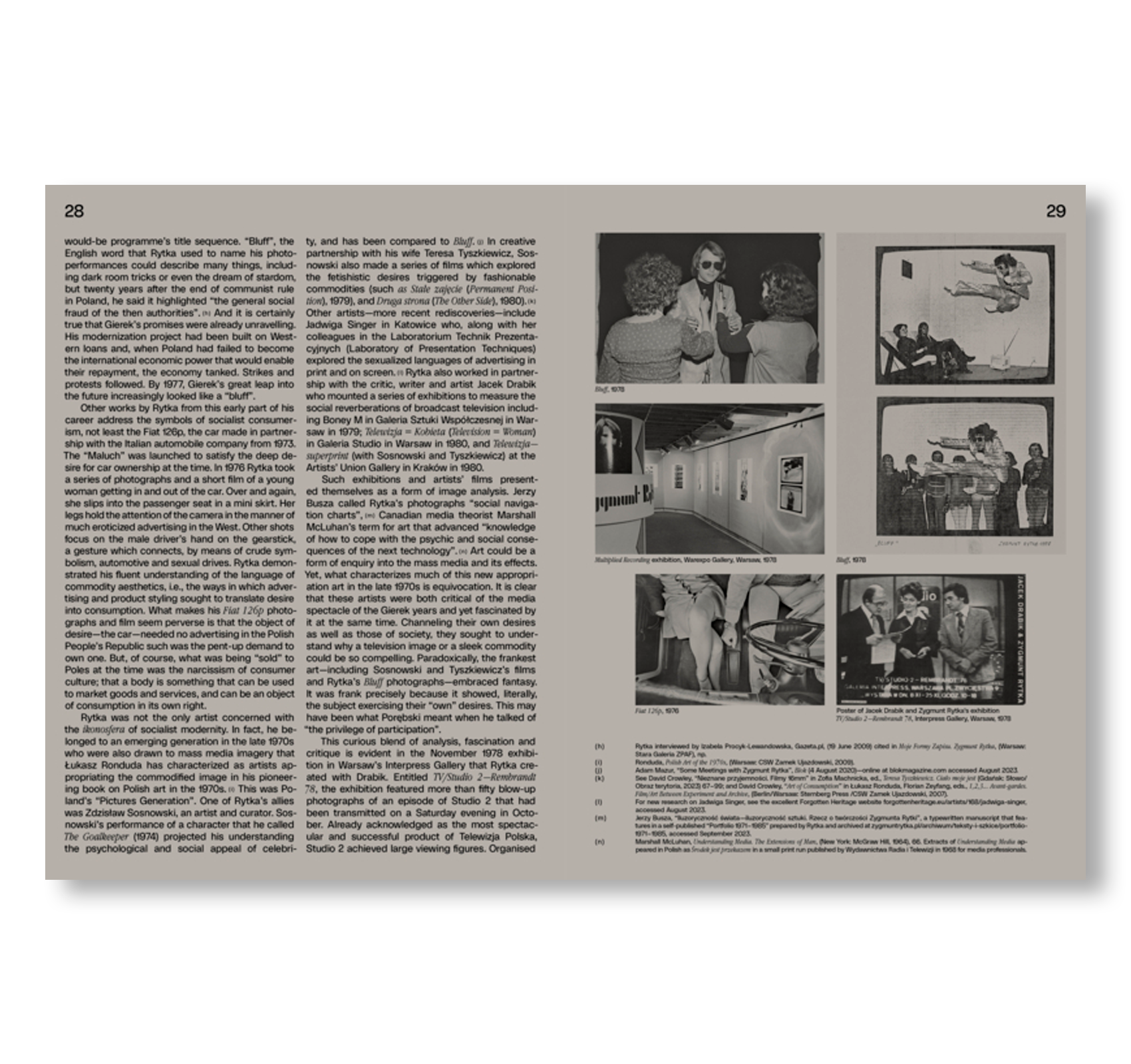 STONES, ANTS, AND TELEVISION - PHOTOGRAPHIC WORKS 1971–2010 by Zygmunt Rytka