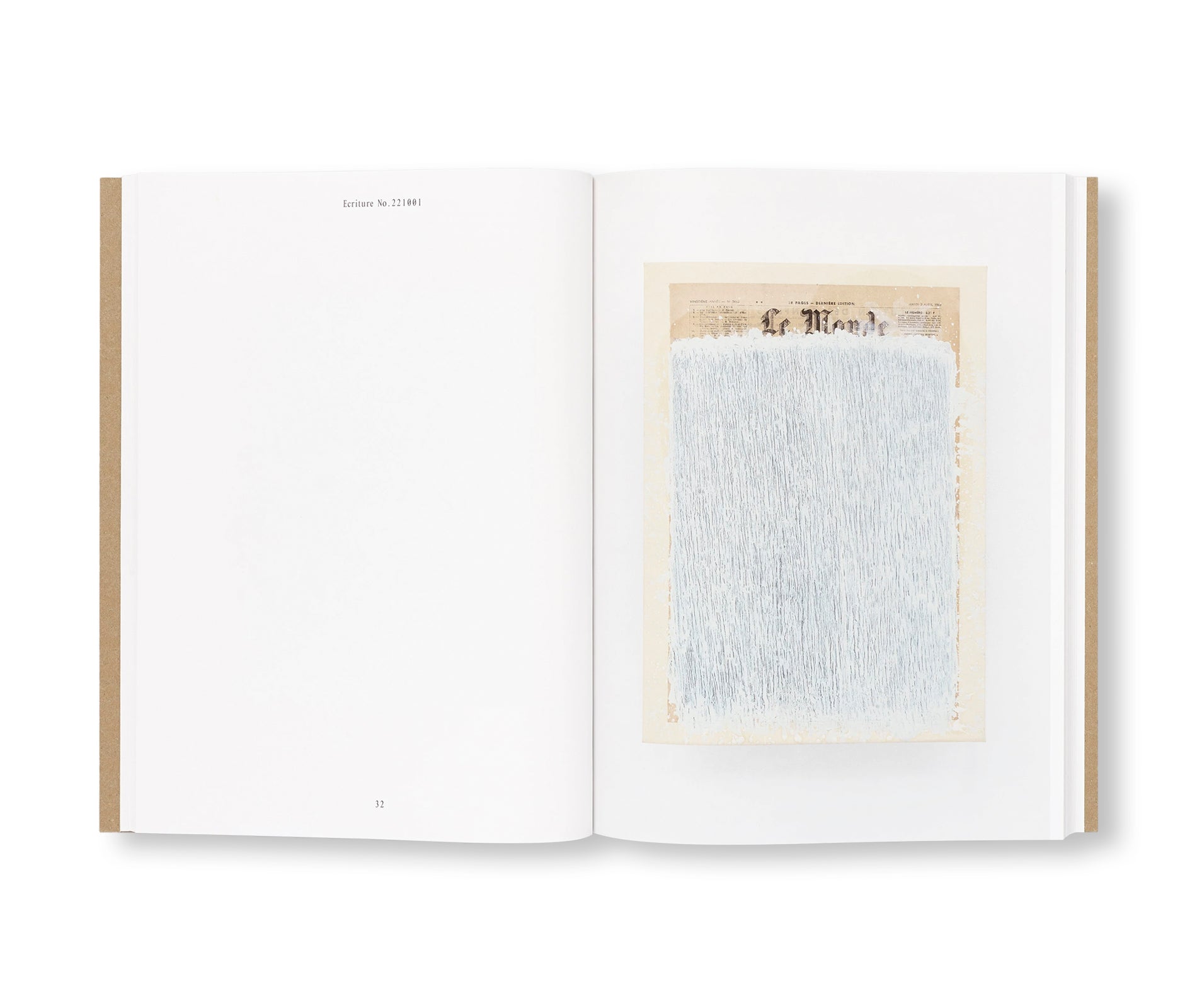 THE NEWSPAPER ECRITURES 2022-23 by Park Seo-Bo