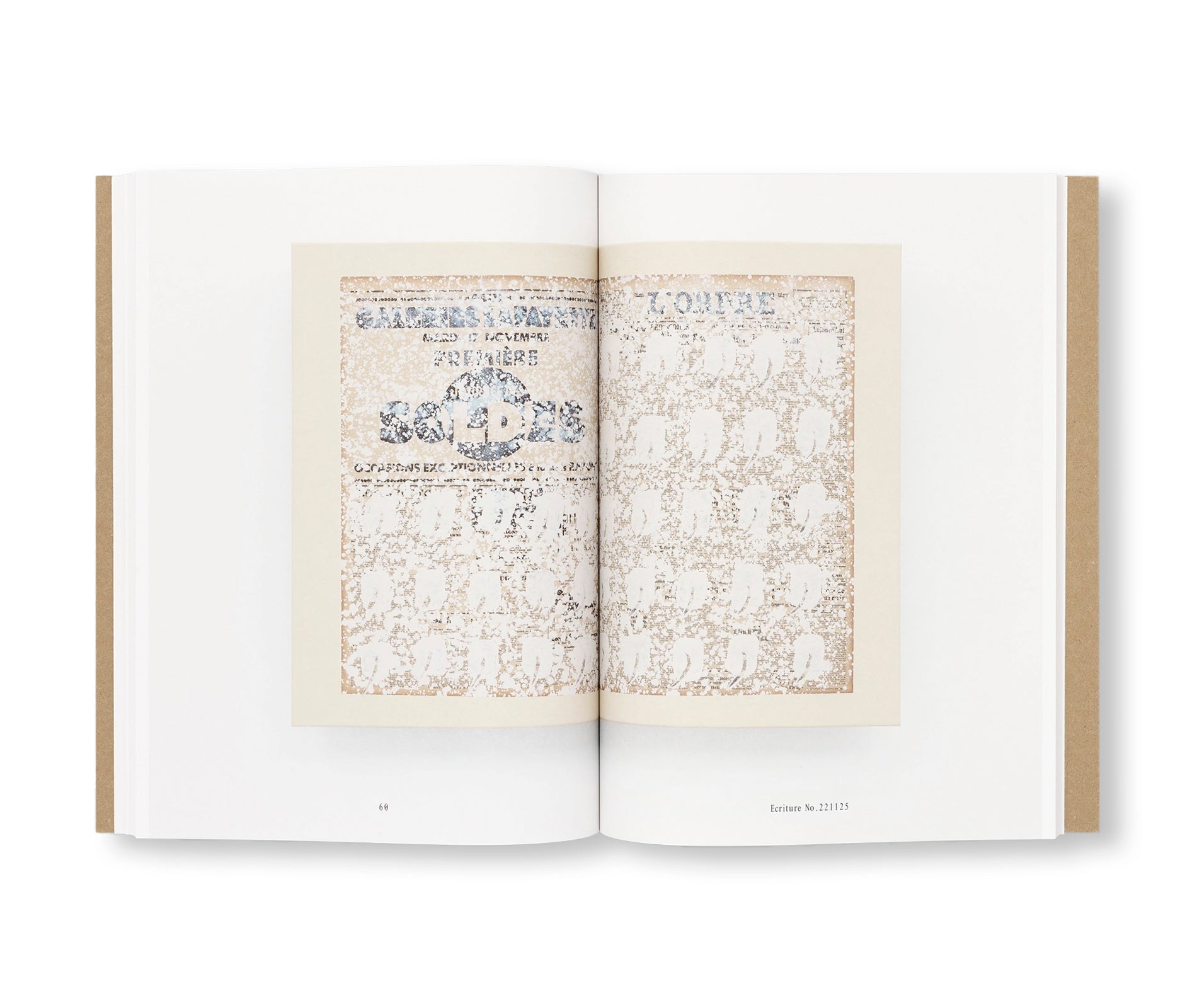 THE NEWSPAPER ECRITURES 2022-23 by Park Seo-Bo