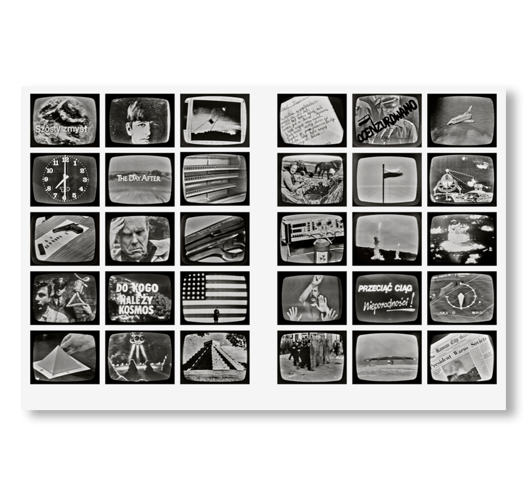 STONES, ANTS, AND TELEVISION - PHOTOGRAPHIC WORKS 1971–2010 by Zygmunt Rytka