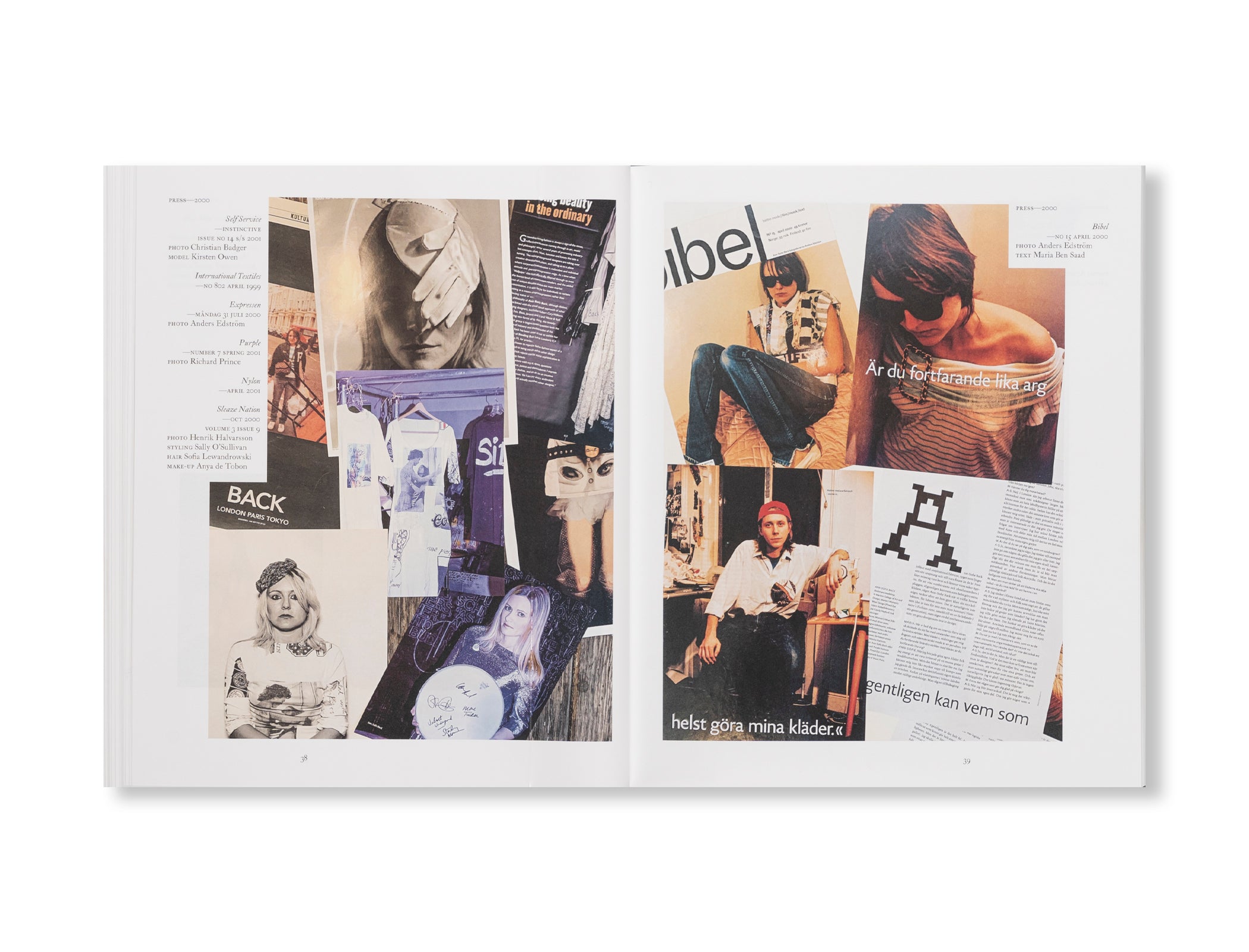 ANN-SOFIE BACK: GO AS YOU PLEASE, 1998–2018 by Ann-Sofie Back