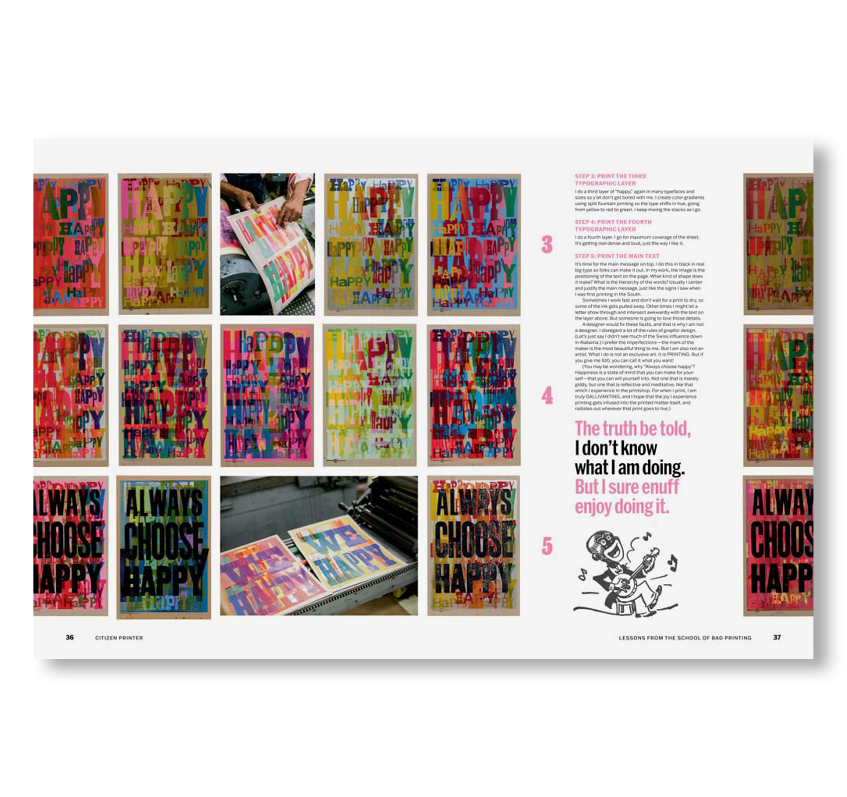 CITIZEN PRINTER by Amos Paul Kennedy, Jr.