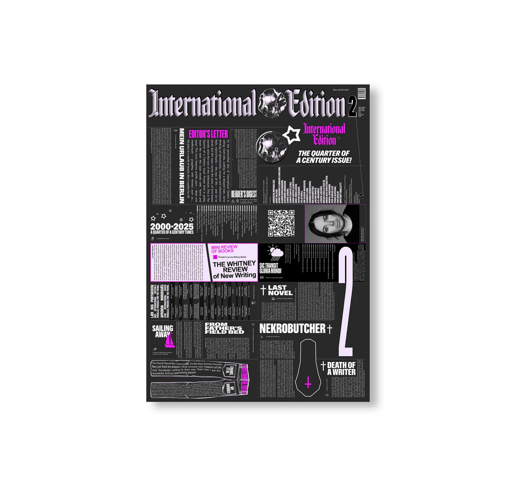 INTERNATIONAL EDITION - QUARTER OF A CENTURY ISSUE