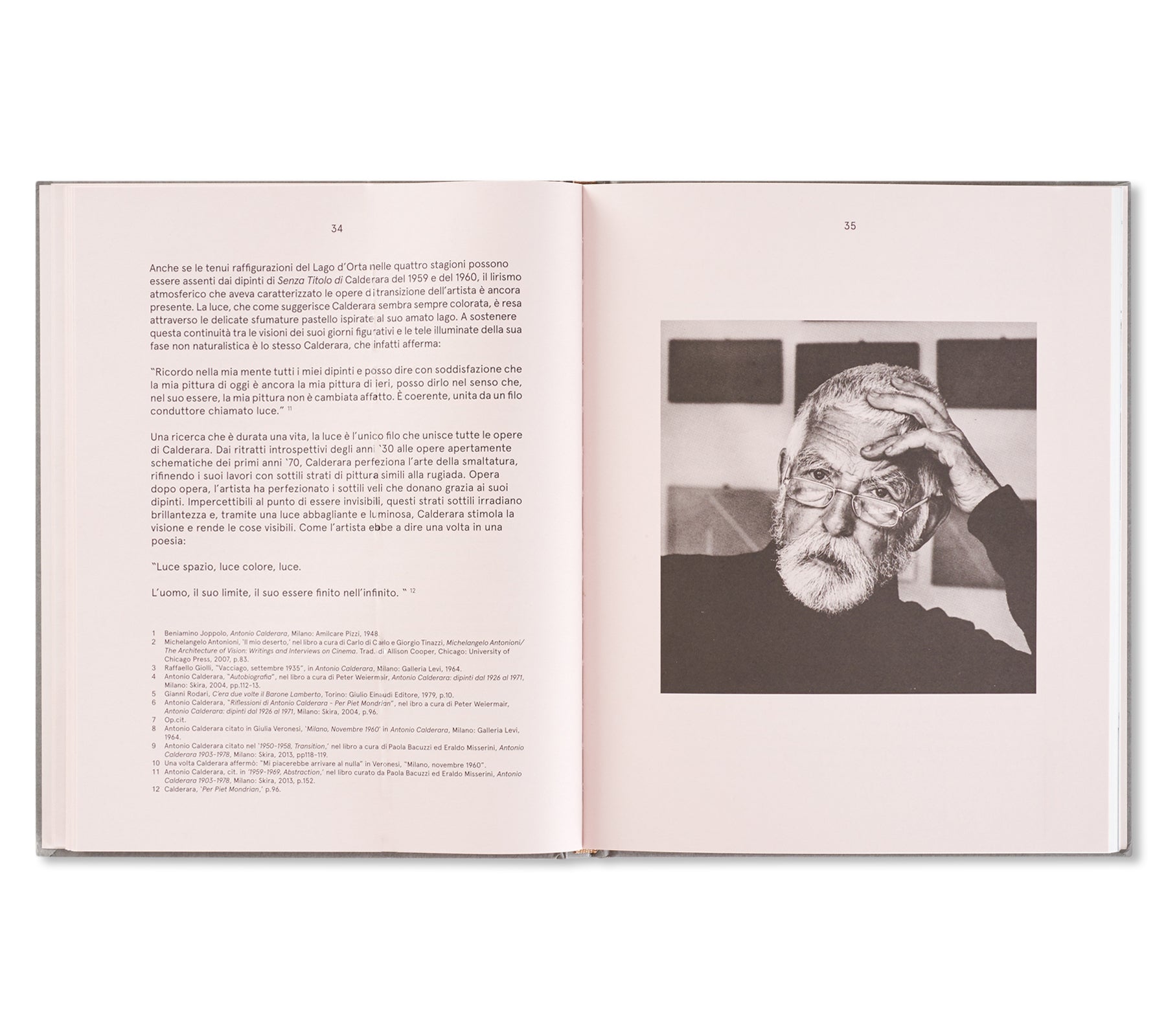 PAINTING INFINITY by Antonio Calderara