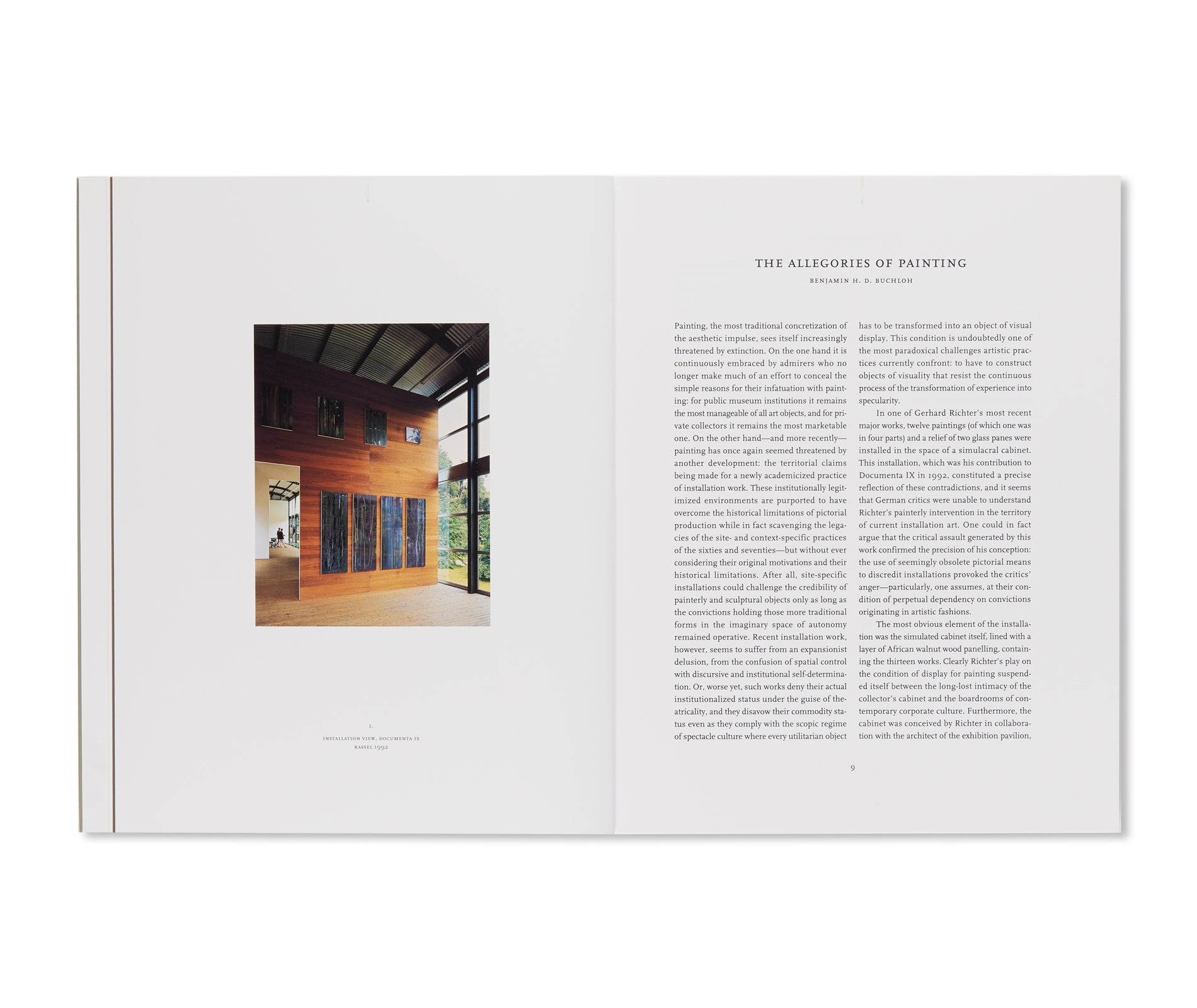 DOCUMENTA IX, 1992 / MARIAN GOODMAN GALLERY, 1993 by Gerhard Richter