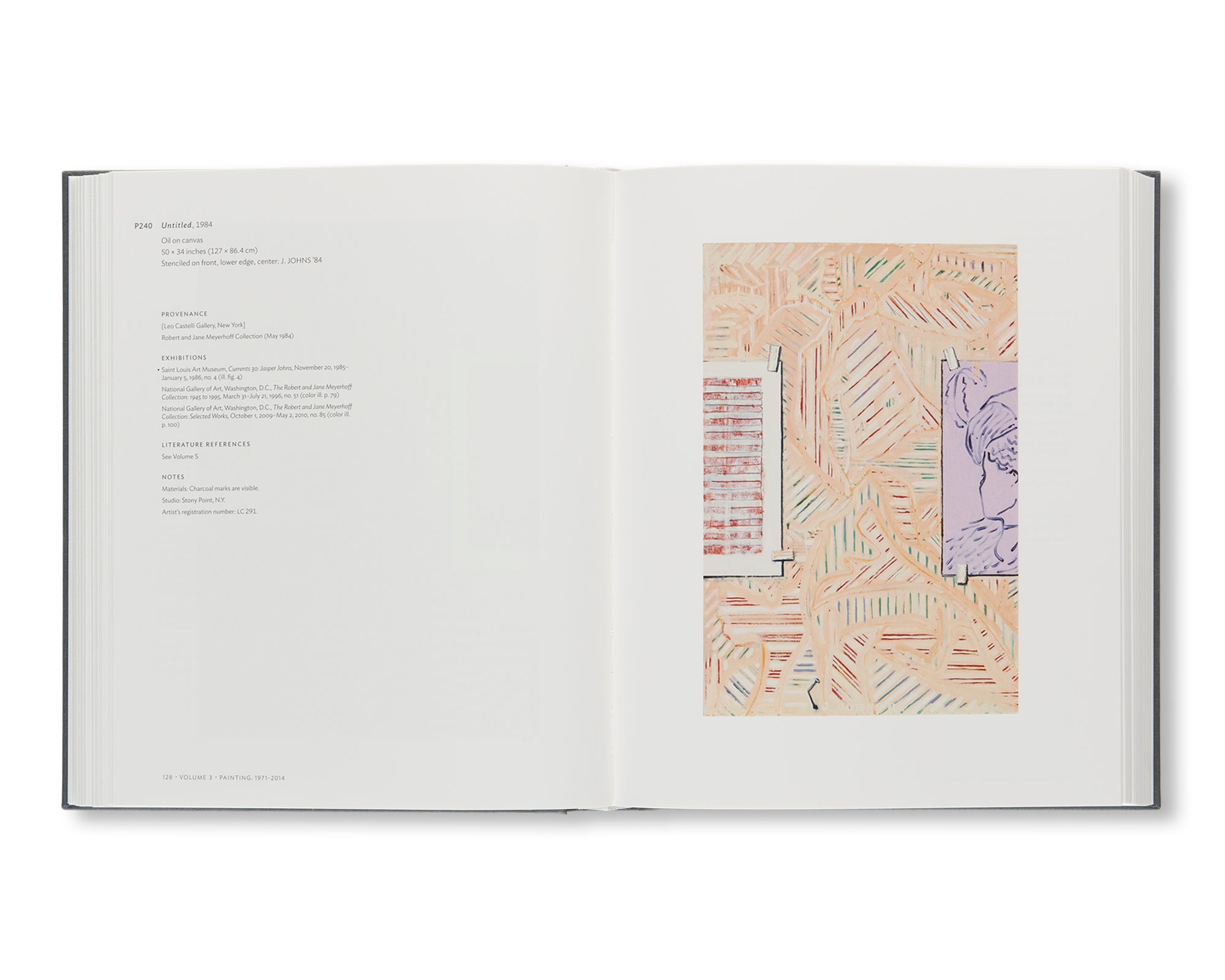 JASPER JOHNS: CATALOGUE RAISONNÉ OF PAINTING AND SCULPTURE by Roberta Bernstein