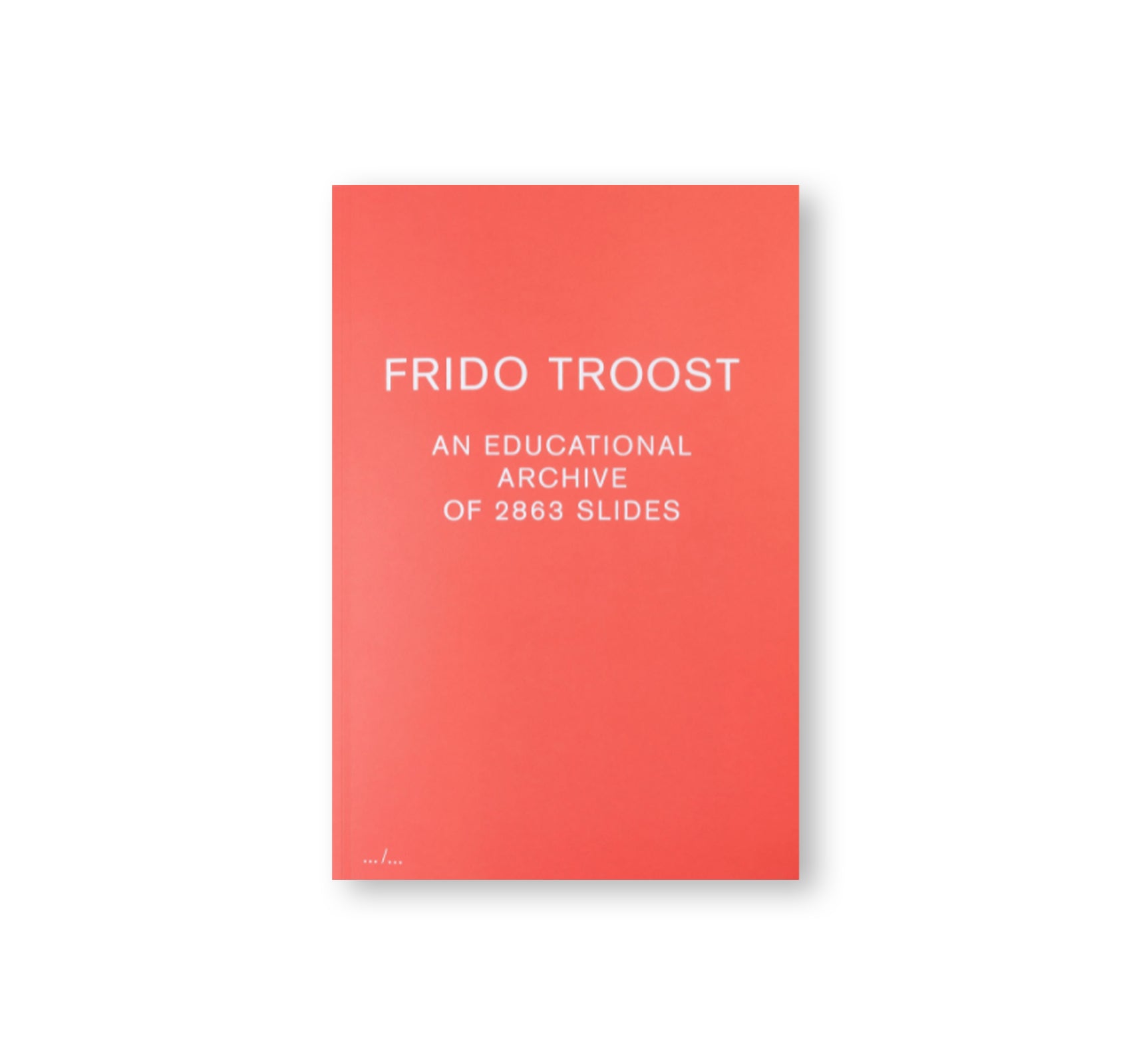 AN EDUCATIONAL ARCHIVE OF 2863 SLIDES by Frido Troost