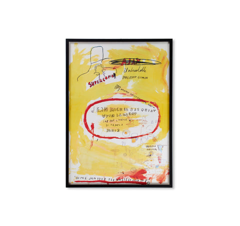 SUPERCOMB PRINT (1988) by Jean Michel Basquiat