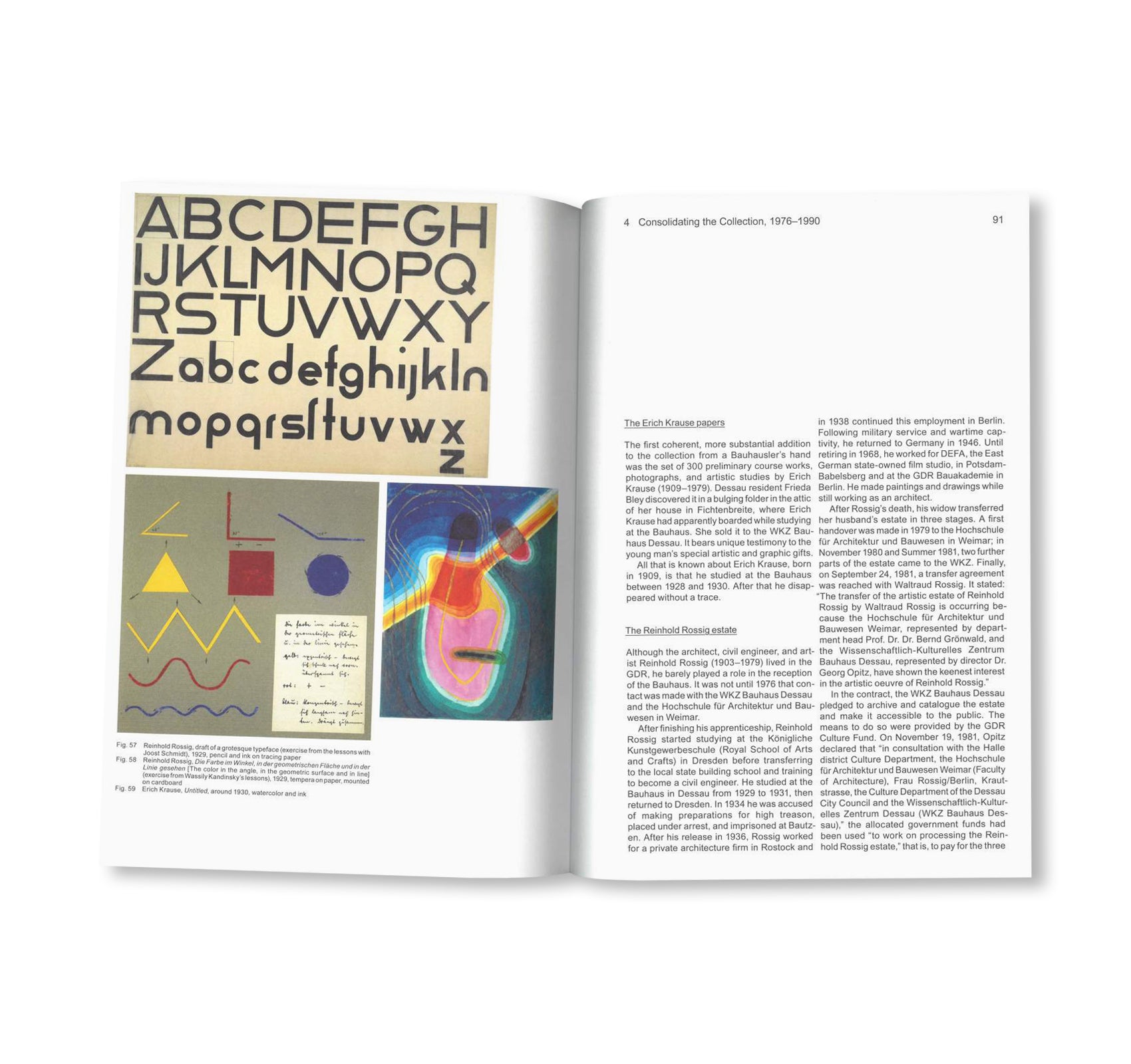 THE PROGRESSIVE HERITAGE OF THE BAUHAUS - ON THE ORIGINS OF AN EAST GERMAN BAUHAUS COLLECTION / Edition Bauhaus 54 by Stiftung Bauhaus Dessau