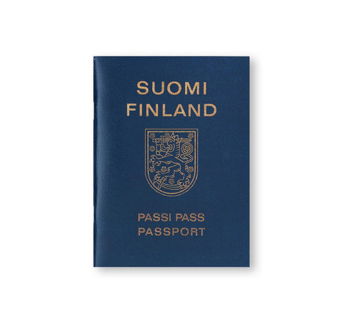 SUOMI FINLAND PASSI PASS PASSPORT by Lawrence Weiner