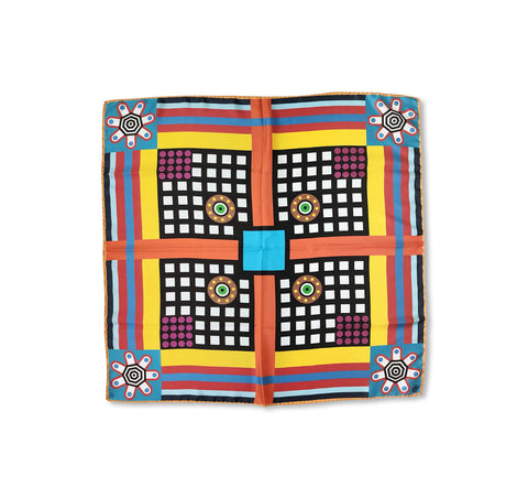 NATHALIE DU PASQUIER - SILK SCARF by Nathalie Du Pasquier