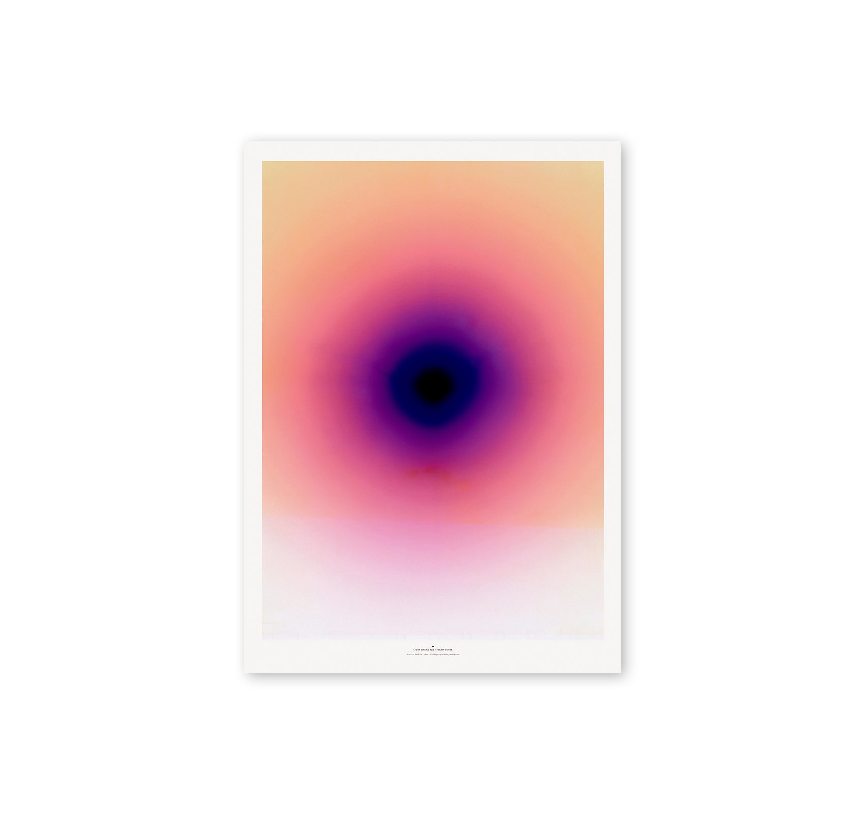 LIGHT BREAK 423-1 NANOMETRE (POSTER) by Nicolai Howalt [SIGNED / SALE]