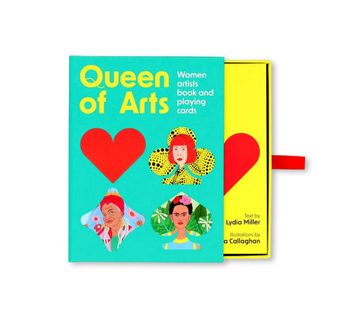 QUEEN OF ARTS: WOMEN ARTISTS BOOK AND PLAYING CARDS