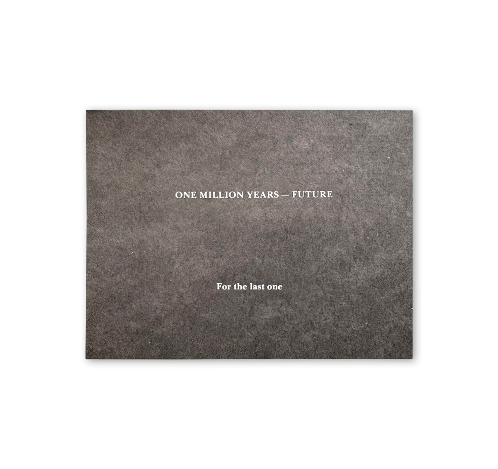 ON KAWARA: ONE MILLION YEARS - INVITATION (1981) by On Kawara