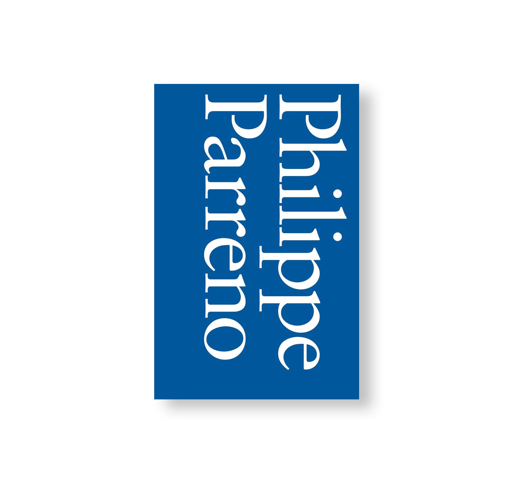 PHILIPPE PARRENO by Philippe Parreno (STERNBERG PRESS)