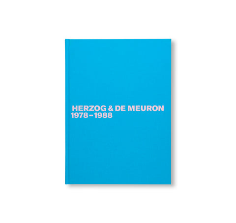 HERZOG & DE MEURON 1978-1988. THE COMPLETE WORKS. VOLUME 1 by Herzog & de Meuron [ENGLISH / GERMAN EDITION]