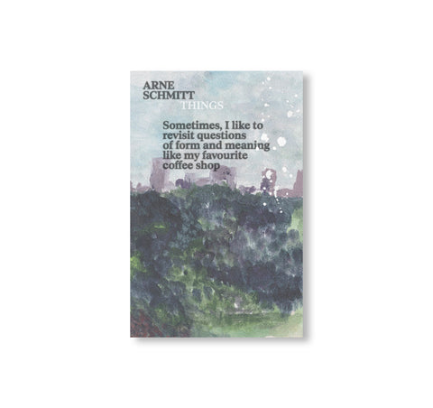 THINGS / 物件 - SOMETIMES, I LIKE TO REVISIT QUESTIONS OF FORM AND MEANING LIKE MY FAVOURITE COFFEE SHOP by Arne Schmitt
