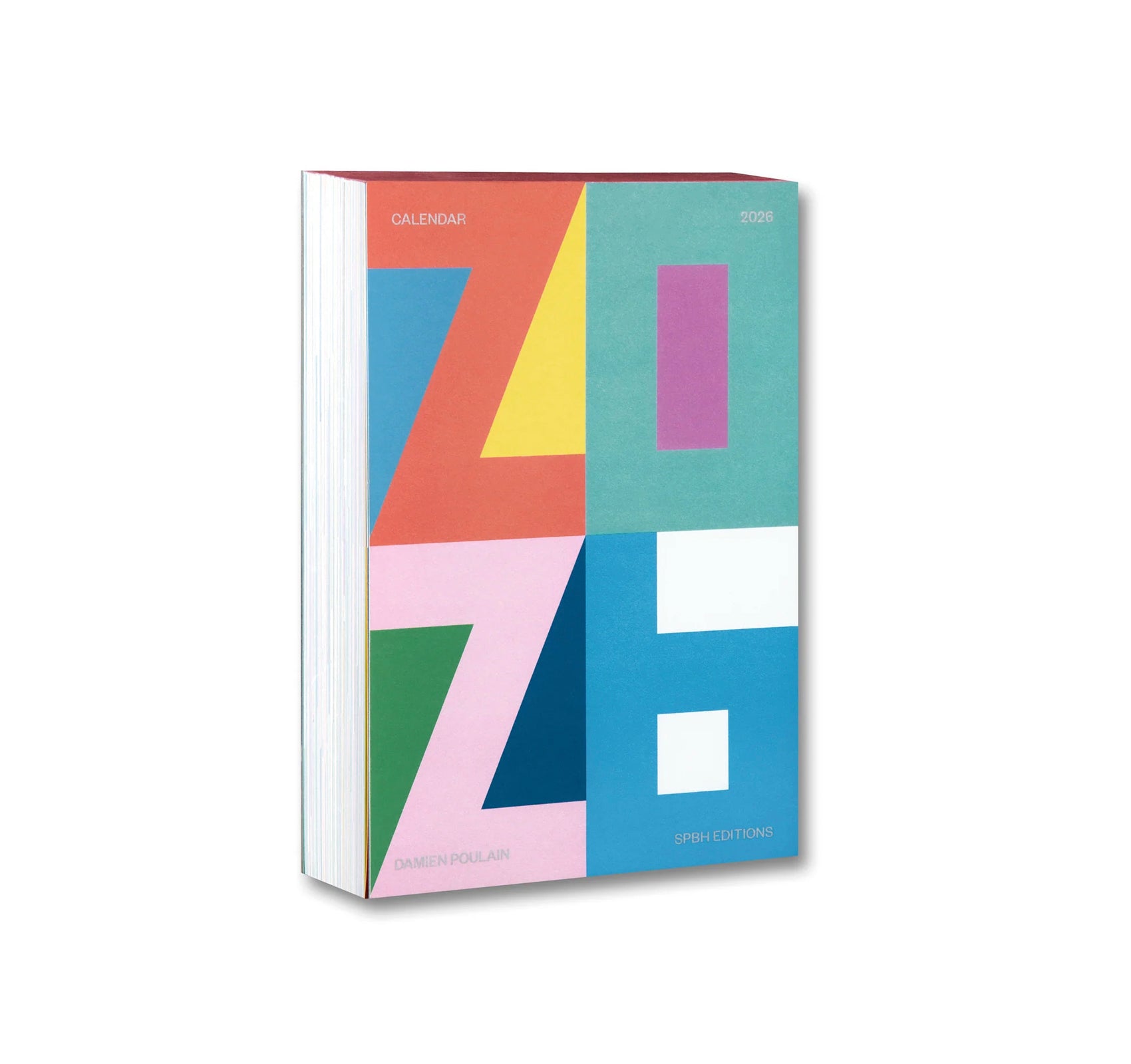 PAGE-A-DAY CALENDAR 2026 by Damien Poulain