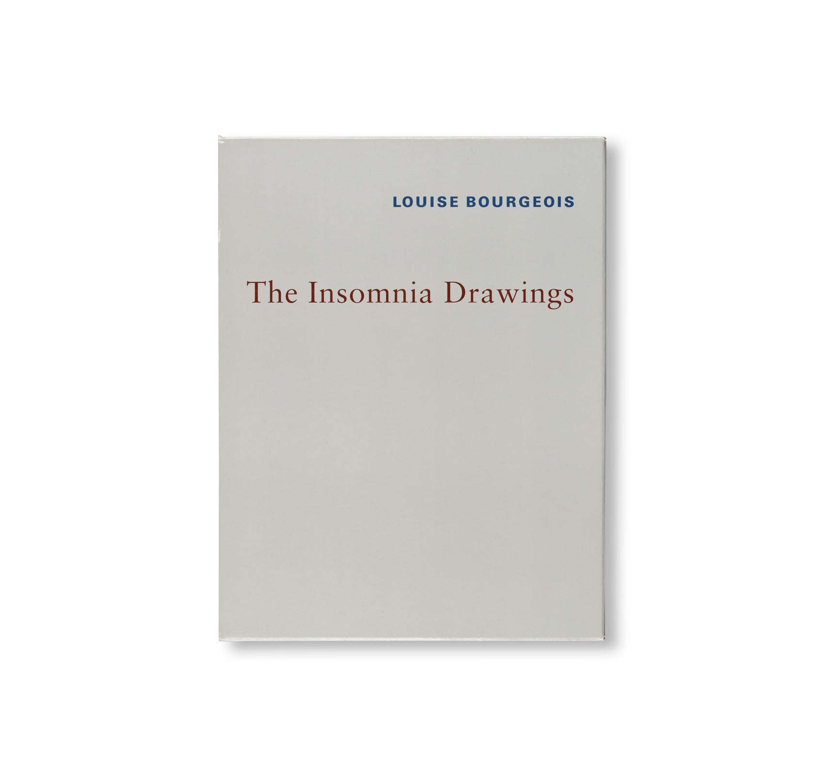 THE INSOMNIA DRAWINGS by Louise Bourgeois