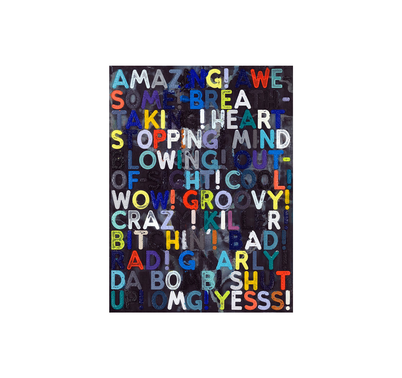 AMAZING! MEL BOCHNER PRINTS by Mel Bochner