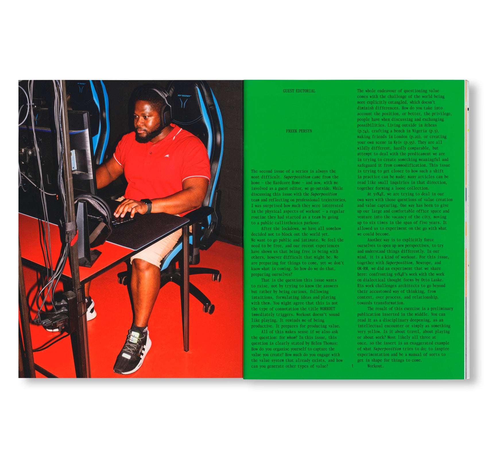 SUPERPOSITION ISSUE 02: WORKOUT